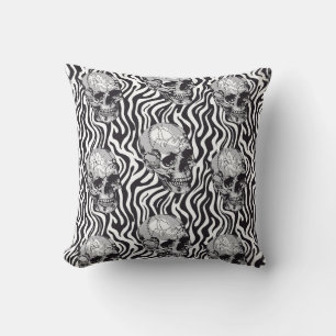 Decorativo Urban Art Skull Pillow Design, Cojín C80