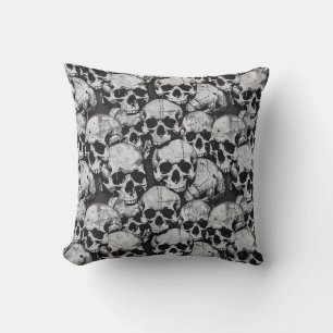 Decorativo Urban Art Skull Pillow Design, Cojín C96