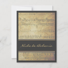 Decreto de la música o invitación de la partitura