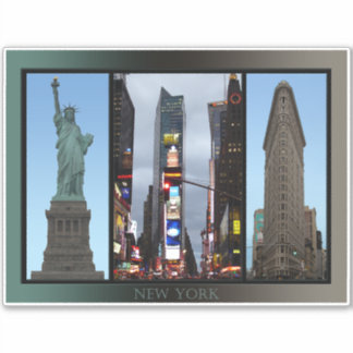 Decretos personalizados de NYC de Pegatina de arte