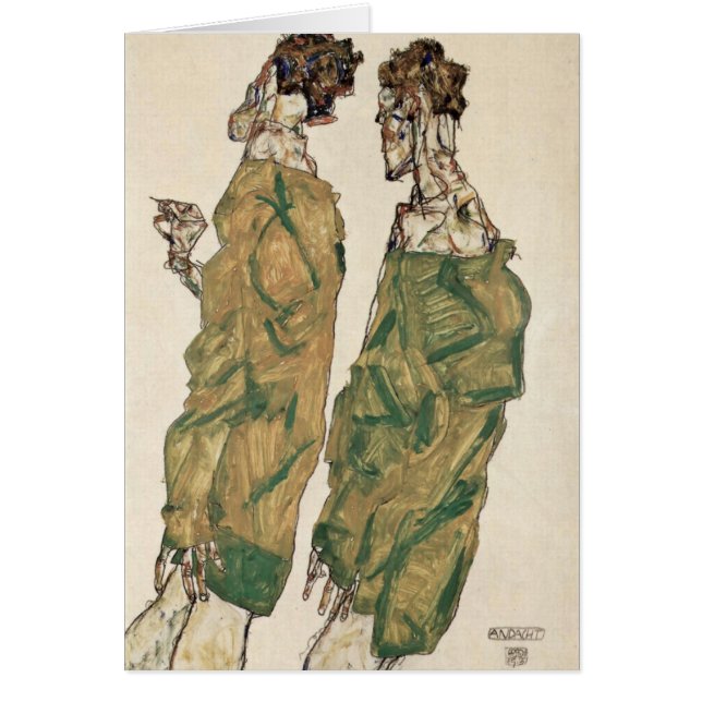 Dedicación de Egon Schiele (Frente)