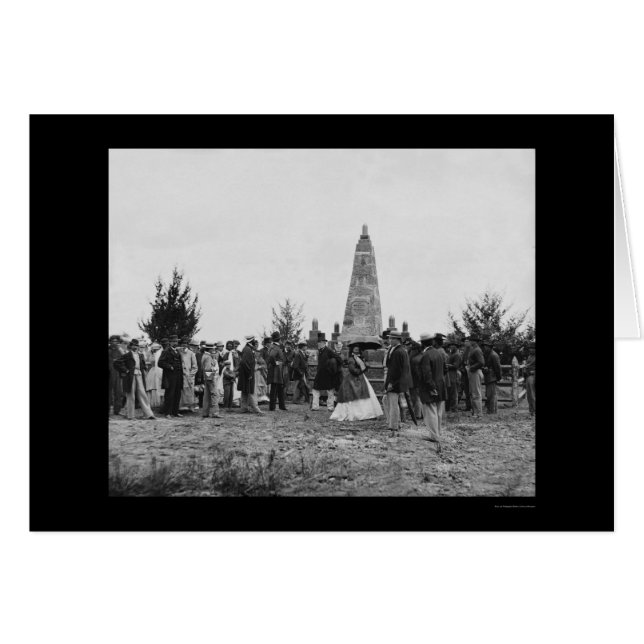 Dedicación del Monumento a la Batalla de los Bull  (Anverso (Horizontal))
