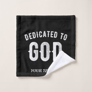 DEDICADO A DIOS PERSONALIZABLE GUAY TEXTO BLANCO