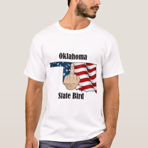 dedo medio de la camiseta de la camiseta de la rem