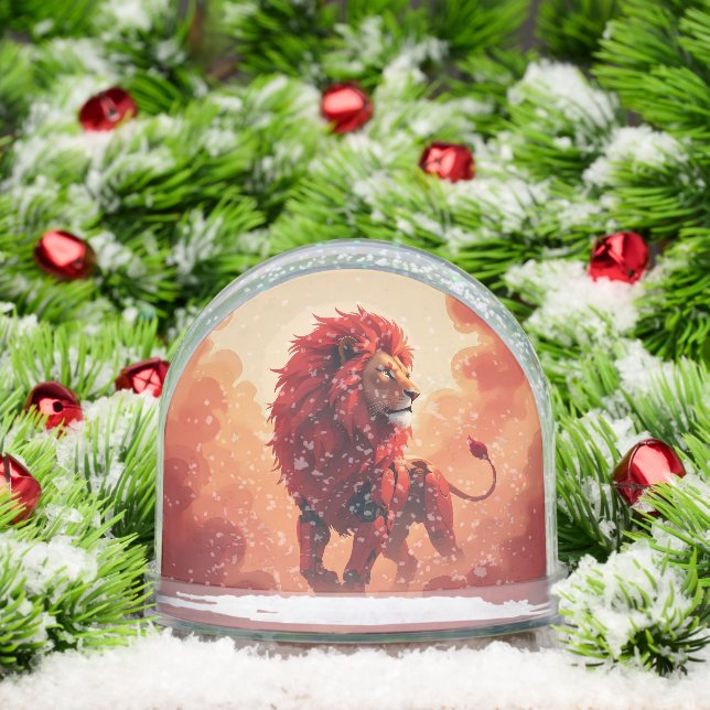 Deep Crimson Glow – The Lion of Burning Destiny.   (Navidad)