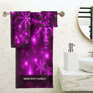 Deep Purple Bright Snowflakes (Deep Purple Bright 
