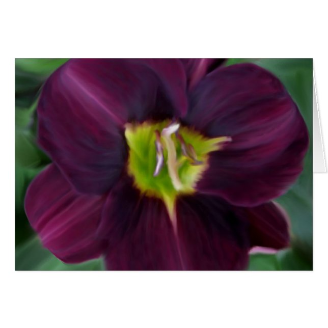 Deep Purple Card (Anverso (Horizontal))