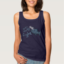 Deep sea anglerfish apagar la camiseta ligera