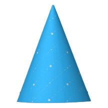 Deep Sky Blue - Fiesta Gorra de Estrellas en caída