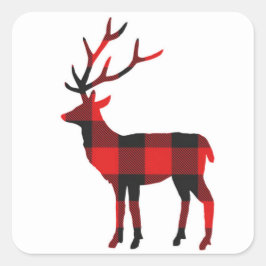 Deer de relleno de búfalo | Pegatinas de vacacione