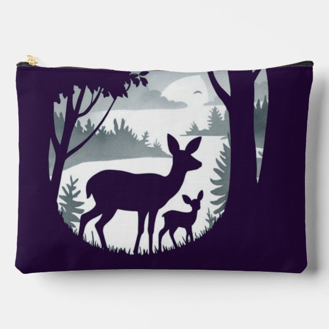 Deer Doe Fawn Bolsa de viaje para bolsos accesorio (Anverso)