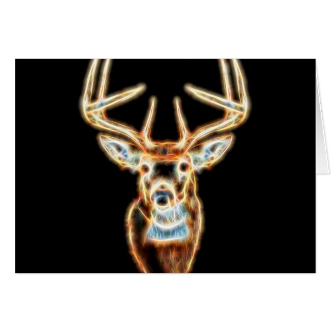 Deer Head digital Energy Spirit (Anverso (Horizontal))