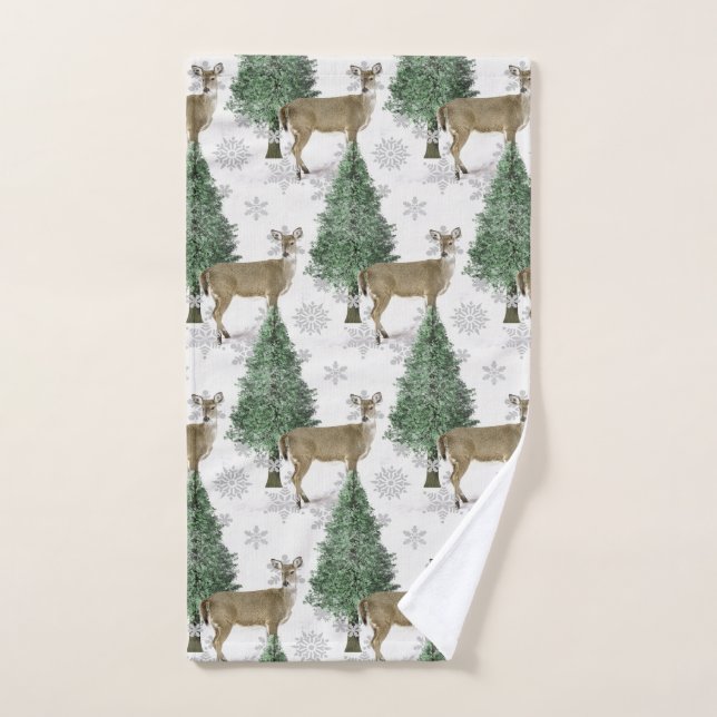 Deer Hunter / Whitetail Deer Pattern (Toalla de mano)
