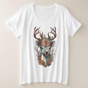 DEER IN FLOWER