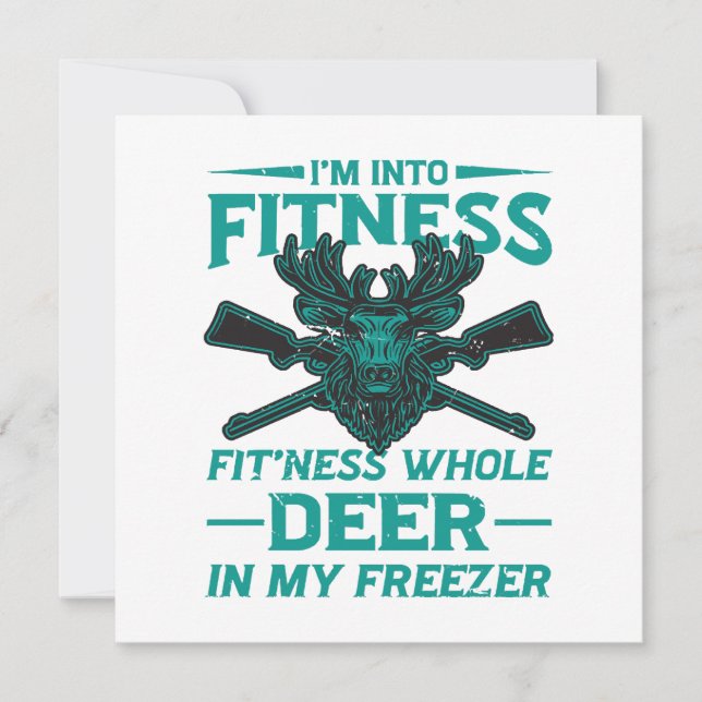 Deer In My Freezer - amante de la caza (Anverso)