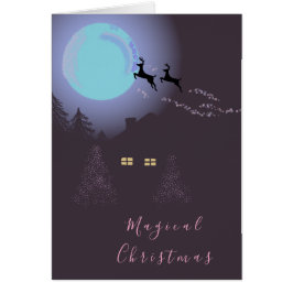 Deer Magníficos Navidades Nocturnos Festejos navid