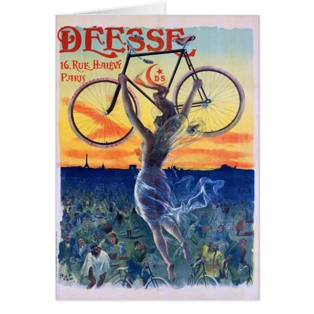 Déesse completa un ciclo el poster 1898 de la (Frente)