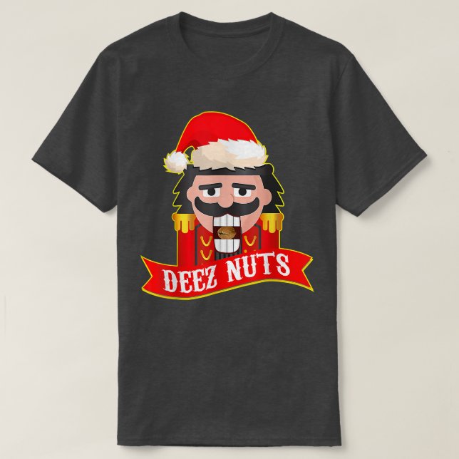 Deez Nutcracker Funny Navidades feos suéter (Diseño del anverso)