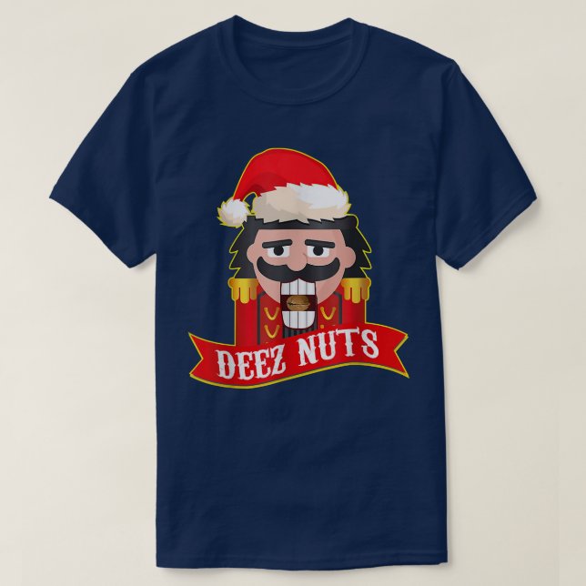 Deez Nutcracker Funny Navidades feos suéter (Diseño del anverso)