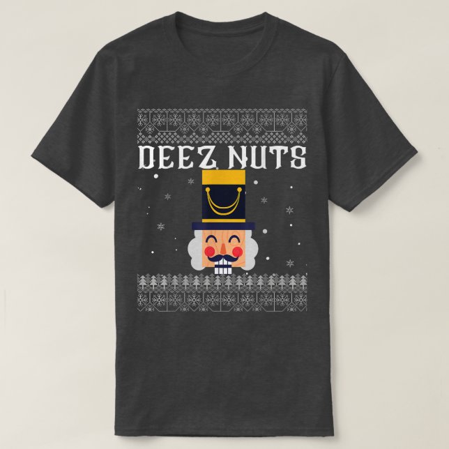 Deez Nutcracker Navidades feos Sweater Funny (Diseño del anverso)
