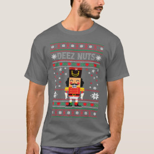 Deez Nutcracker Navidades feos Sweater Funny 