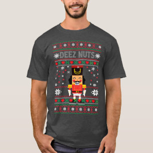 Deez Nutcracker Navidades feos Sweater Funny 