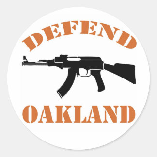 Defender al Pegatina de Oakland