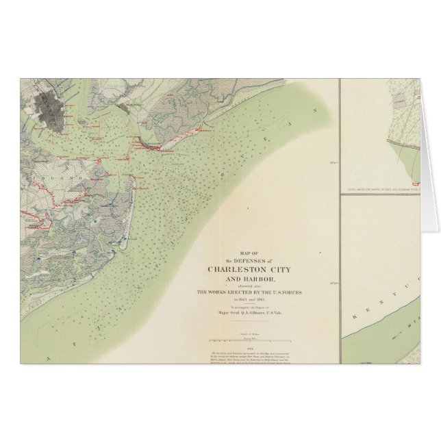 Defensas Charleston, campo de batalla de Belmont (Anverso (Horizontal))