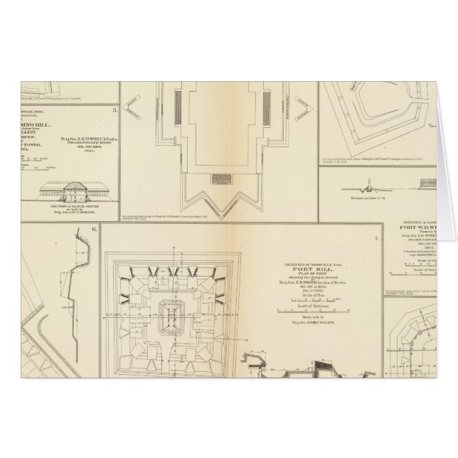 Defensas Chattanooga, Nashville (Anverso (Horizontal))