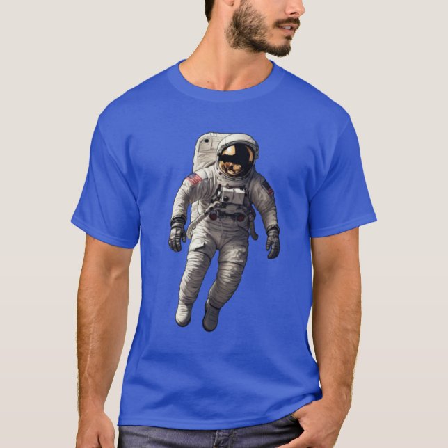 Deficador de gravedad: Camiseta de aventura espaci (Anverso)