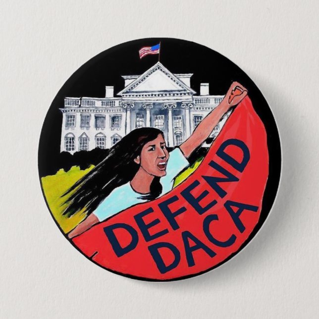 Defienda el botón de DACA (Anverso)