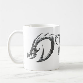 Defienda la taza del logotipo de la noche