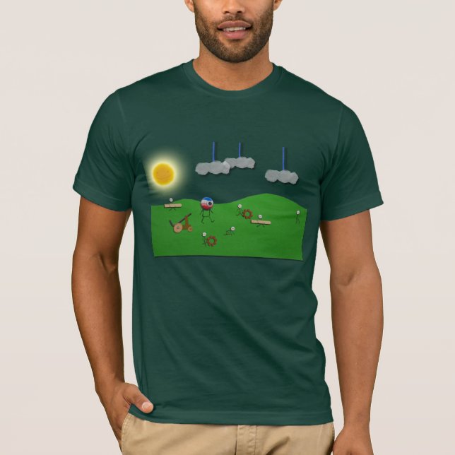 Defienda su camiseta del castillo (Anverso)