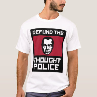 Defiende la camiseta de la policía pensada