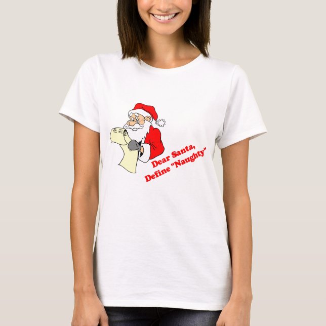 Defina la camiseta traviesa (Anverso)