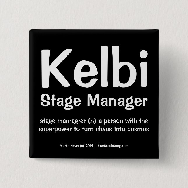 Defínase y su botón del trabajo (Anverso)