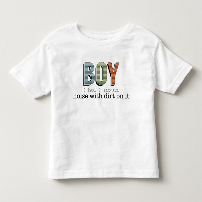 Definición de camiseta de niño gracioso (Anverso)