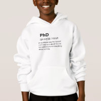 Definición de diccionario divertida de PhD