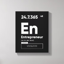 Definición de emprendedor | Arte mural motivador