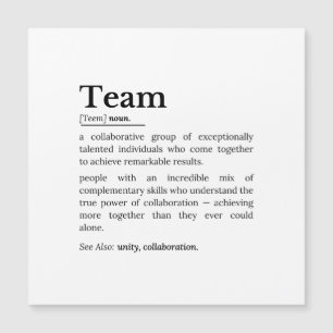 Definición de equipo – El poder de la colaboración