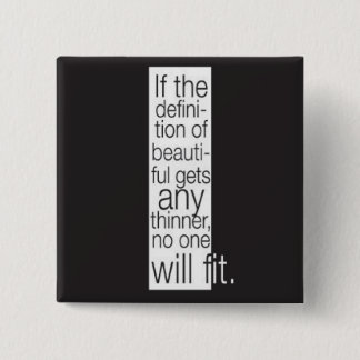 Definición de hermoso. Botón