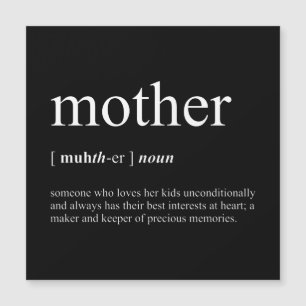 Definición de madre imán negro