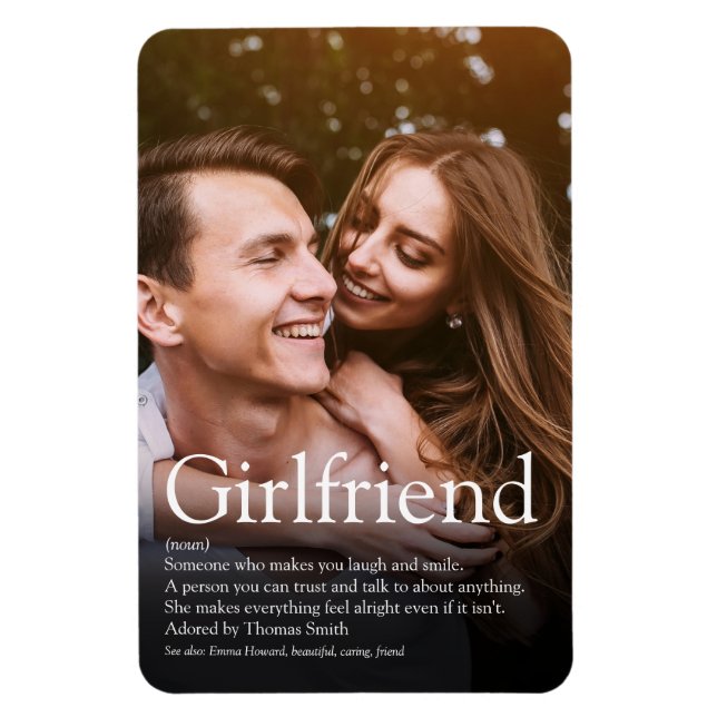 Definición de Novia Moderna Imán de Foto (Vertical)