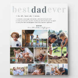 Definición de papá | 8 Placa personalizada