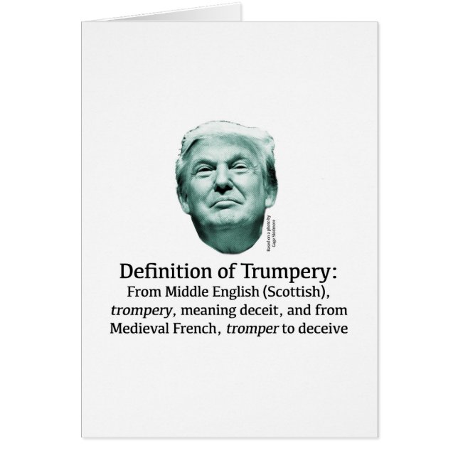 Definición de Trumpery (Frente)