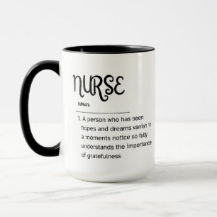 Definición de una taza de enfermería (Volumen 4)