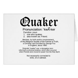Definición del Quaker