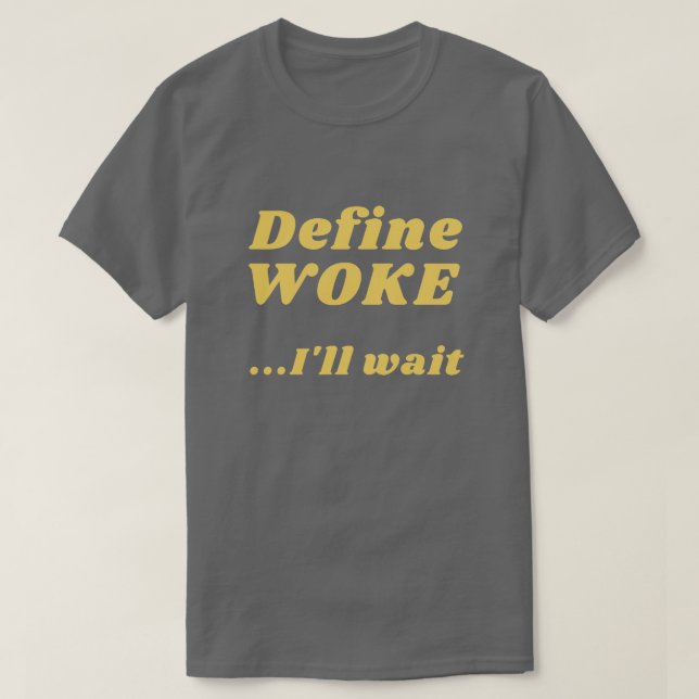 Definir camiseta despertada (Diseño del anverso)