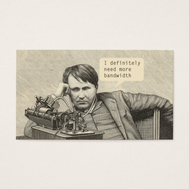 Definitivamente Necesito Más Ancho De Banda (Frente)