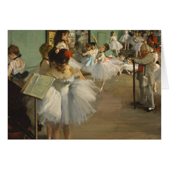 Degas Dance Class Ballet Bailarines Ballerina Art (Anverso (Horizontal))